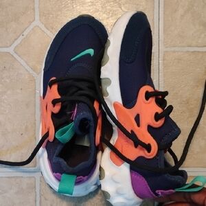 Nike Kids Sneakers - Orange, Purple, Black